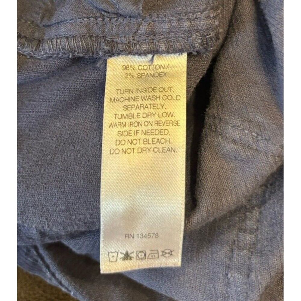 Vineyard Vines‎ Corduroy Pants Women's Sz 4 Navy Mid Rise Stretch Pockets - Picture 5 of 7